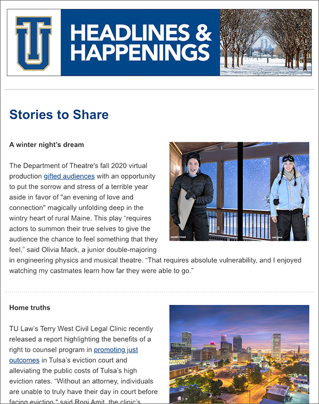 Headlines & Happenings